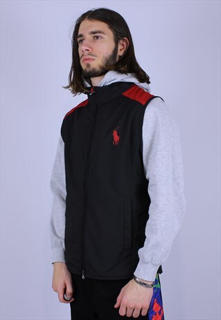 RALPH LAUREN GILET LIGHT RARE POLO SPORT