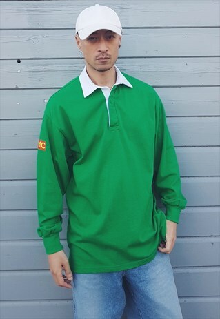 RUGBY SHIRT KELLY GREEN
