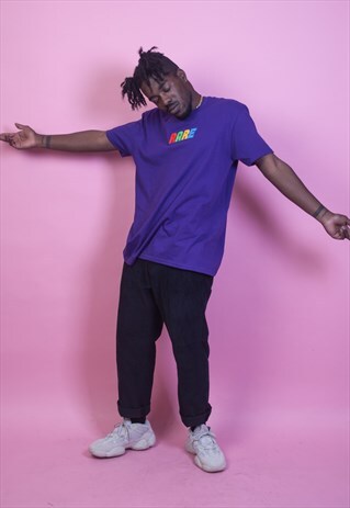 PURPLE OVERSIZED RARE T-SHIRT