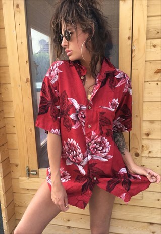 OVERSIZED RETRO 90S 80S VINTAGE UNISEX FESTIVAL SHIRT