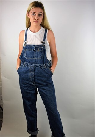 VINTAGE 90'S DENIM DUNGAREES