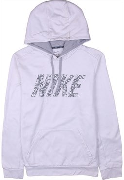 Vintage 90's Nike Hoodie Sportswear Spellout Pullover White