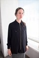Vintage Y2K Black Minimalist Top/Jacket