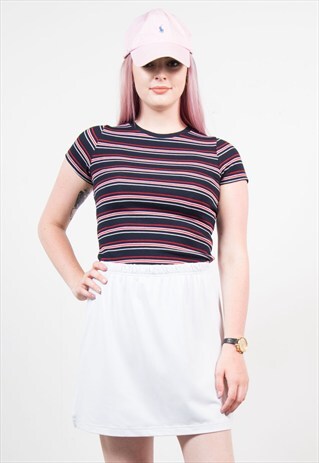 90'S WHITE TENNIS SKIRT SKORT