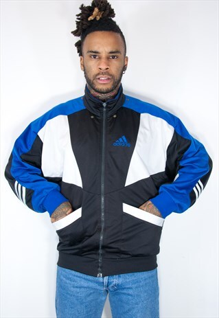 ADIDAS VINTAGE JACKET BLUE