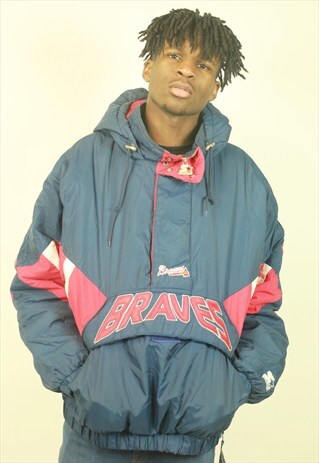 VINTAGE STARTER BRAVES JACKET