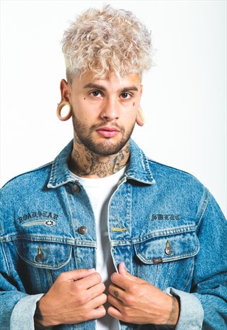 VINTAGE 80S ORIGINAL LEE BASIC DENIM JACKET/ S6714