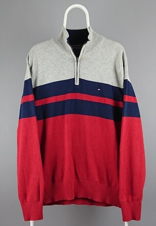 vintage tommy hilfiger quarter zip