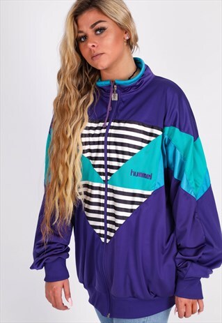 VINTAGE HUMMEL TRACK JACKET NJ935