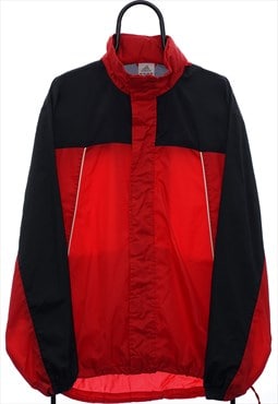 Vintage Adidas Red Windbreaker Jacket Mens