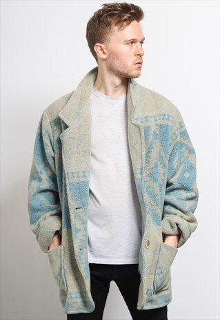 VINTAGE AZTEC INCA JACKET