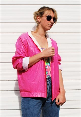 VINTAGE PINK TRACK JACKET