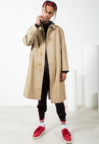 VINTAGE 80S ORIGINAL BURBERRY TRENCH / S2136