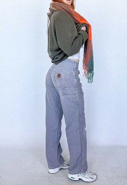 Vintage Carhartt Carpenter Pants Women's Grey