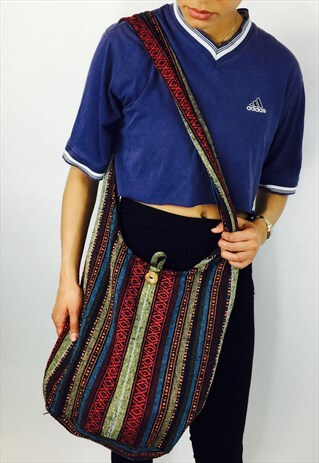 VINTAGE HMONG THAI INDIAN ETHNIC SHOULDER BAG HIPPIE HOBO