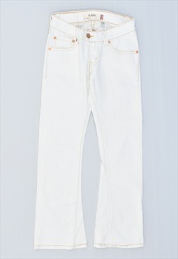 Vintage 90's Levi's Bootcut Jeans White