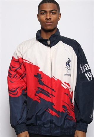 VINTAGE OLYMPIC GAMES ATLANTA 1996 JACKET MULIT COLOURED