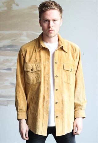 VINTAGE SUEDE SHIRT