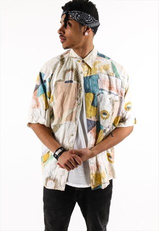 VINTAGE PATTERN SHIRT PSAW254D