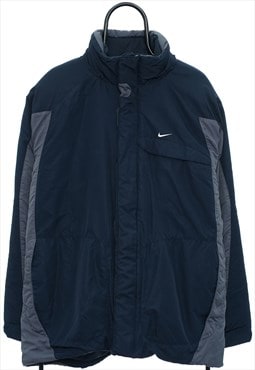 Vintage Nike Navy Coat Mens