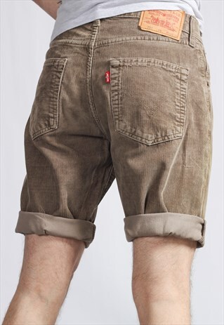 VINTAGE LEVI'S CORDUROY SHORTS