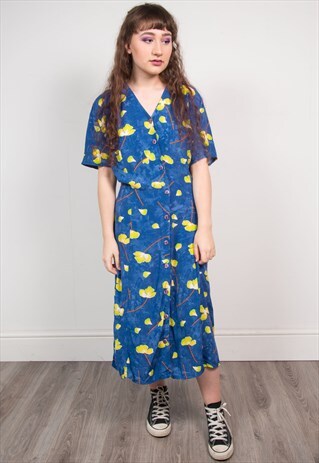 VINTAGE 90'S MIDI DRESS