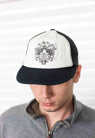VINTAGE GUNS N ROLLERS LOGO CAP 90S ONE SIZE 2.5