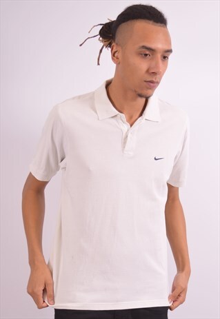 VINTAGE NIKE POLO SHIRT WHITE
