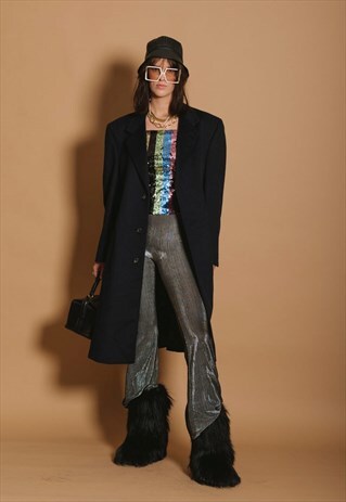 VINTAGE DOUBLE BREASTED LONG COAT