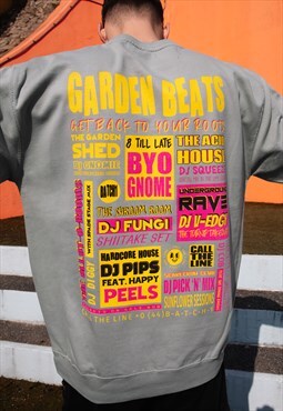 Garden Beats Men's Festival Sweatshirt 