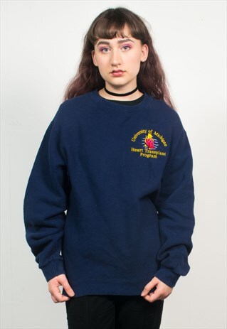 VINTAGE 90'S USA UNIVERSITY OF MICHIGAN SWEATSHIRT
