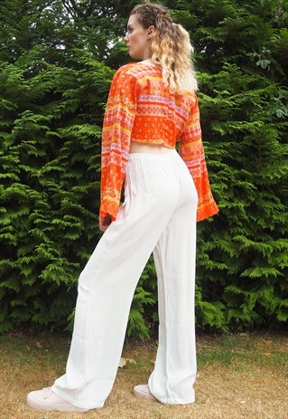 WHITE BEACH TROUSERS