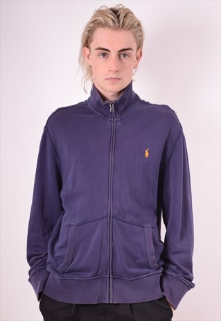 POLO RALPH LAUREN MENS VINTAGE TRACKSUIT JACKET LARGE 90S