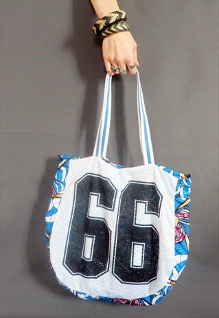 AFRICAN FABRIC BEACH BAG