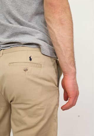 VINTAGE 90'S POLO RALPH LAUREN CHINO TROUSERS