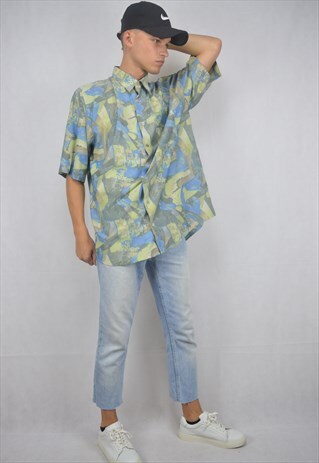 VINTAGE MULTICOLOUR GRAPHIC SHORT SLEEVE SHIRT
