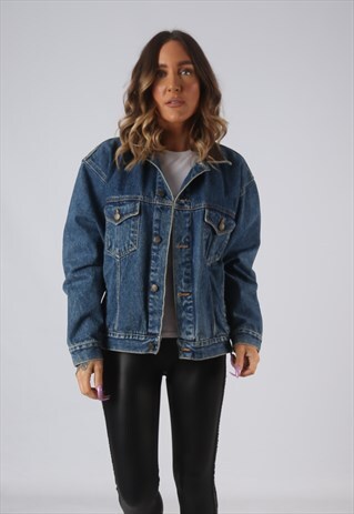 DENIM JACKET OVERSIZED FITTED MARLBORO UK 14 (DKDG)