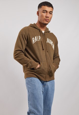 VINTAGE RALPH LAUREN ZIP-UP HOODIE