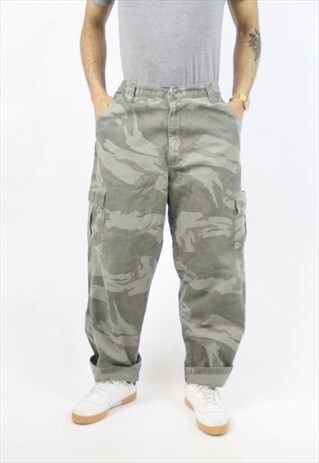 VINTAGE CAMO ARMY 90'S TROUSERS
