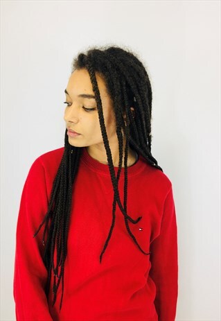 VINTAGE COTTON KNIT TOMMY HILFIGER JUMPER