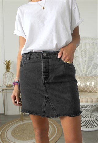 VINTAGE DENIM SKIRT