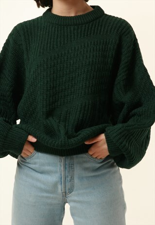 90S ITALIAN VINTAGE ALAIN KNITWEAR JUMPER SWEATER 16314