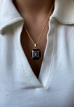 Authentic Louis Vuitton Pendant - Reworked Necklace