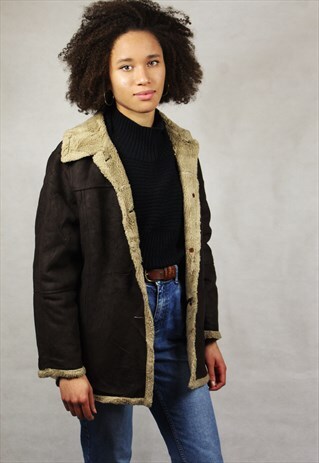 VINTAGE / SUEDE STYLE / JACKET