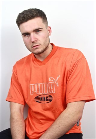 90'S RARE RETRO ORANGE T-SHIRT