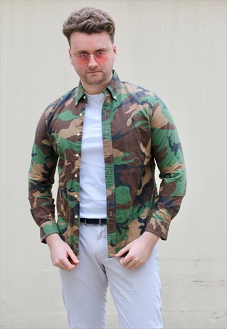 RALPH LAUREN USA CLASSIC CAMOUFLAGE SHIRT