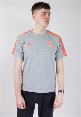 VINTAGE 90'S ADIDAS GREY T-SHIRT