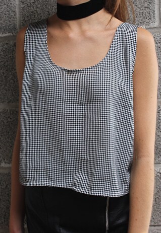 VINTAGE DOGTOOTH TOP