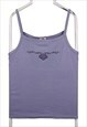 Vintage 00's Y2K Harley Davidson Vests Tank top Purple