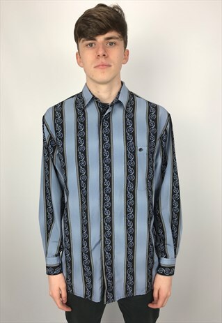 90S VINTAGE PATTERNED FESTIVAL SHIRT